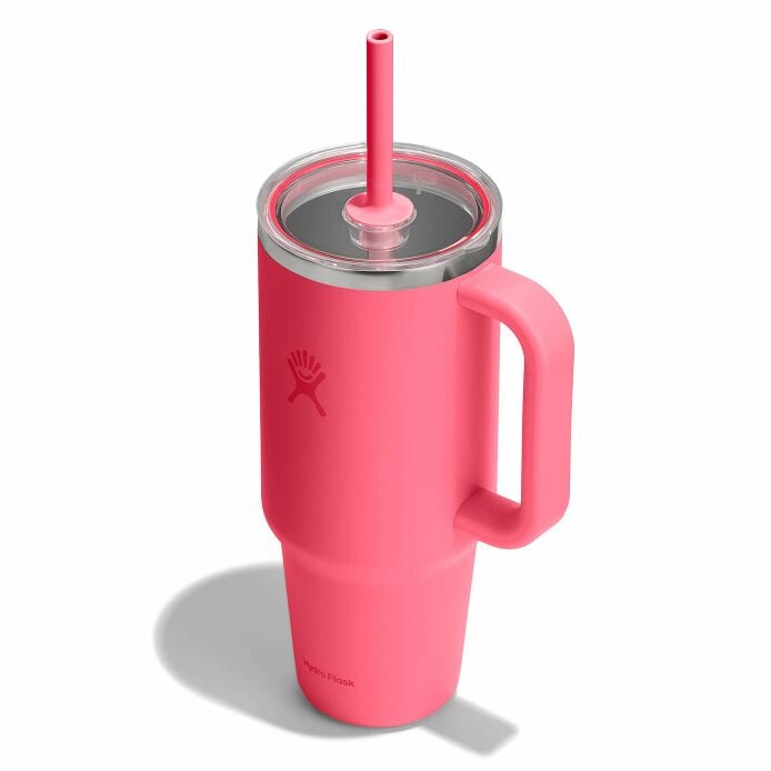 40-oz-travel-tumbler-c4 tt40pscc668-40-oz-travel-tumbler-clear-lid-popstar-pink-angledhigh.jpg