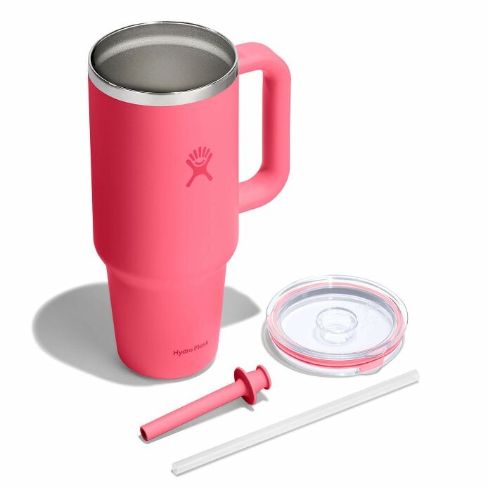 40-oz-travel-tumbler-c4 tt40pscc668-40-oz-travel-tumbler-clear-lid-popstar-pink-exploded.jpg